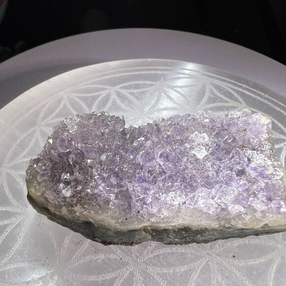 Amethyst Crystal Druzy Cluster (#3)‎ - Picture 9 of 14